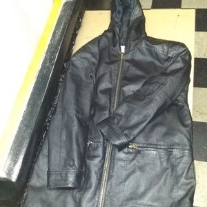 Liz Baker Large Leather Jacket